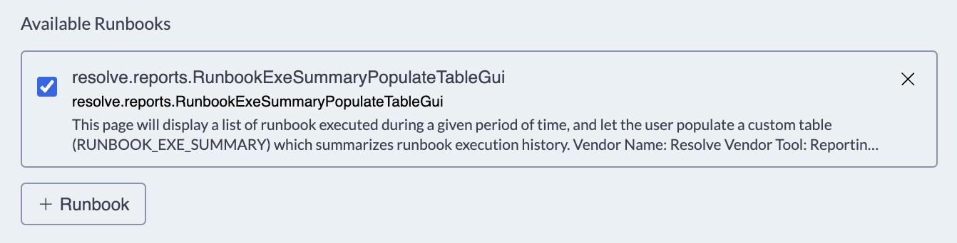 Edit Runbooks